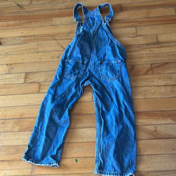 Gap kids denim overalls - Picture 3 of 4